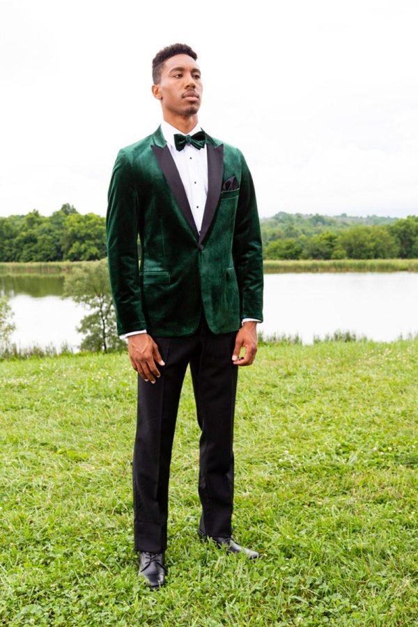Evergreen Velvet Tuxedo